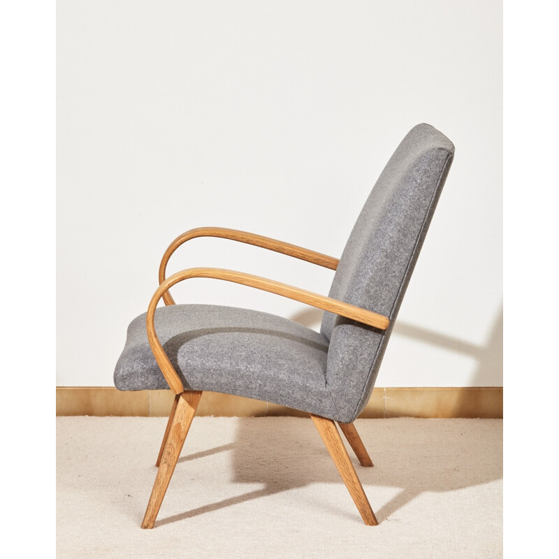 Vintage armchair, Jindrich HALABLA - 1960s
