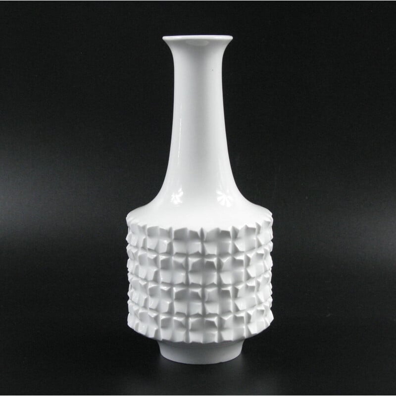 Vintage-Vase aus Porzellan von Ludwig Zepner für Meissen, 1960