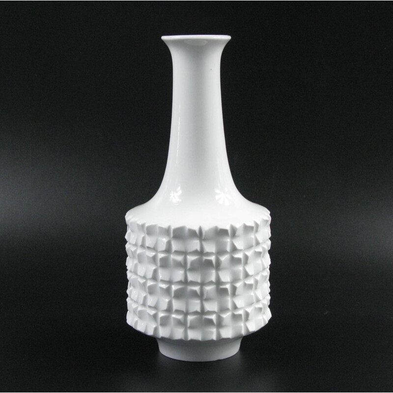Vaso de porcelana vintage de Ludwig Zepner para Meissen, 1960
