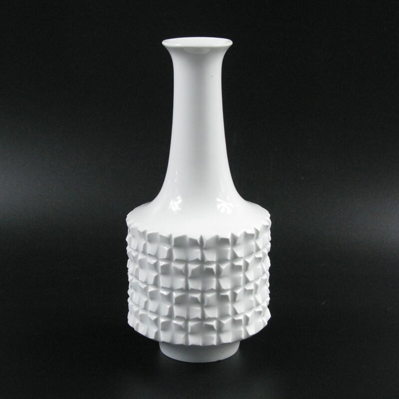 Vaso in porcellana d'epoca di Ludwig Zepner per Meissen, 1960