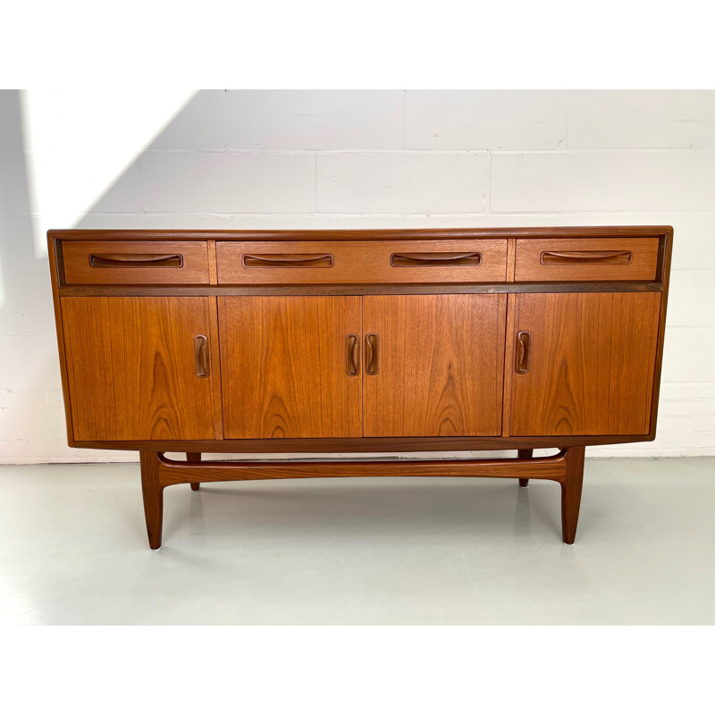 Fresco serie vintage dressoir van V.Wilkins voor G-Plan, 1960