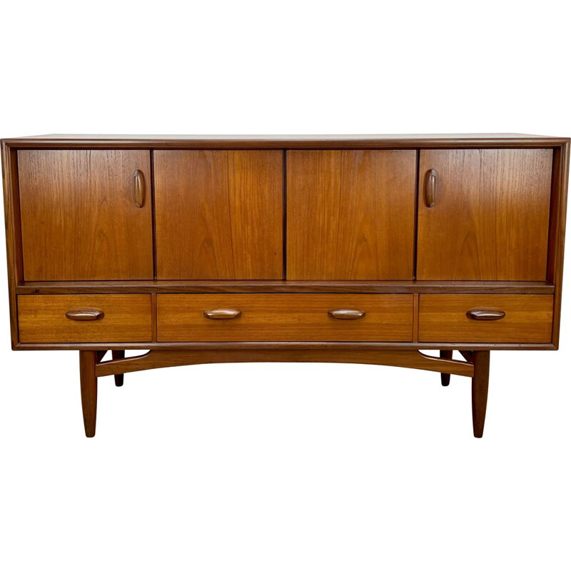 Mid century sideboard with folding doors by Vitor Wilkins for G Plan, England 1960s