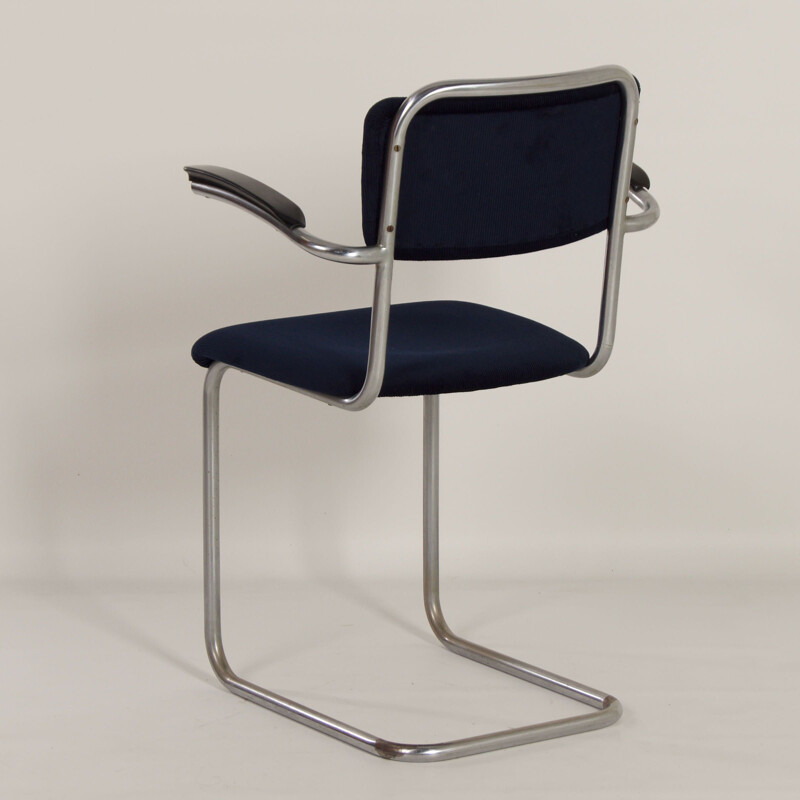 Vintage 201 cantilever chair by W.H. Gispen for Gispen, 1950s