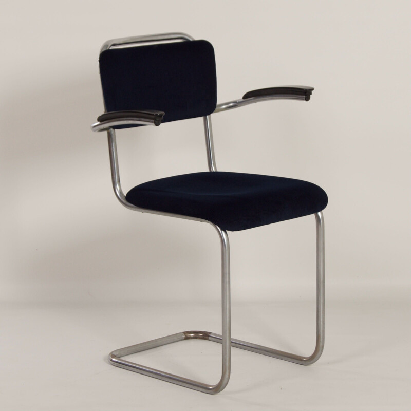 Vintage 201 cantilever chair by W.H. Gispen for Gispen, 1950s