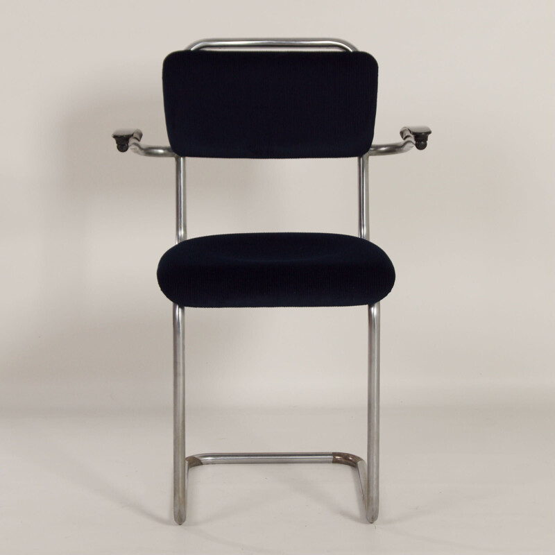 Vintage 201 cantilever chair by W.H. Gispen for Gispen, 1950s