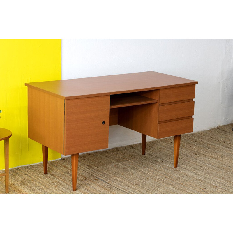 Bureau scandinave vintage en bois