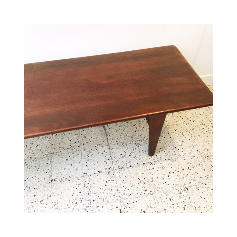 Vintage XL coffee table by Emund Jorgensen, Denmark 1960s