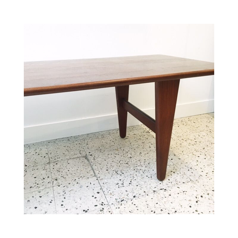Vintage XL coffee table by Emund Jorgensen, Denmark 1960s