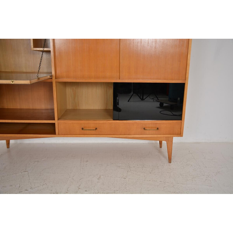 Vintage French highboard by Charles Ramos, 1960