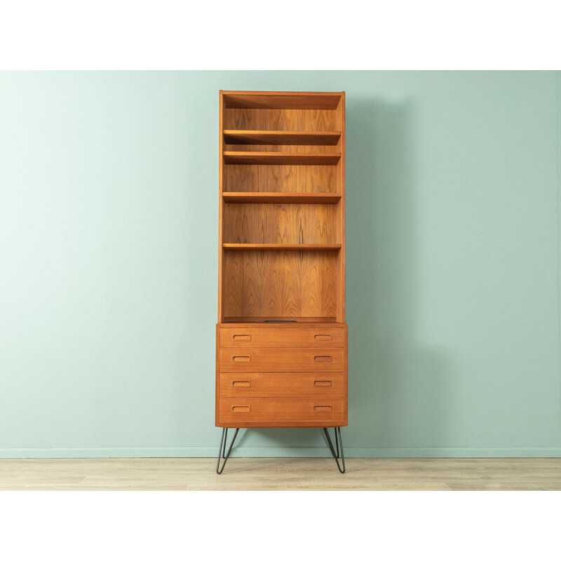 Vintage teak bookcase by Poul Hundevad, Denmark 1960s