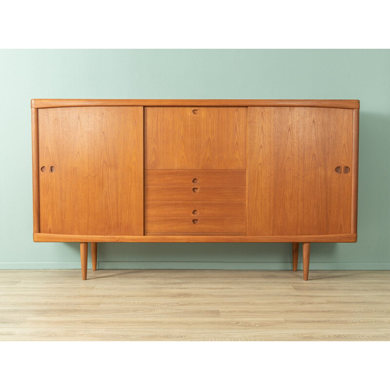 Vintage teak sideboard by H.W. Klein for Bramin, Denmark 1960s