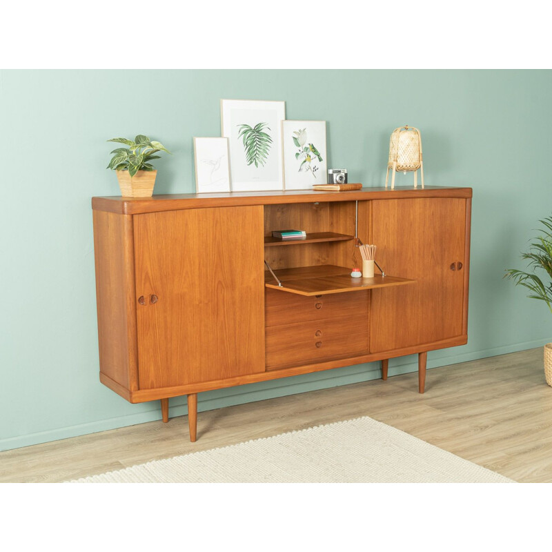 Vintage teak sideboard by H.W. Klein for Bramin, Denmark 1960s