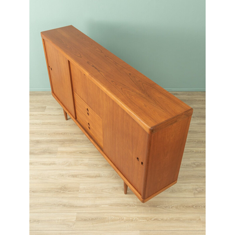 Credenza vintage in teak di H.W. Klein per Bramin, Danimarca 1960