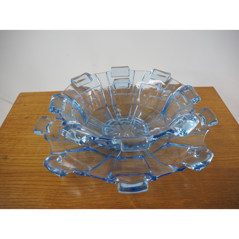 Mid century glass serving bowls, 1960s
