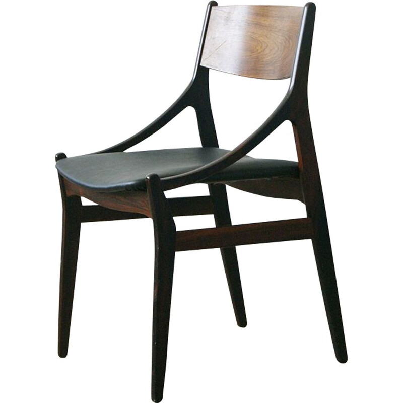 Mid-century Danish chair by Vestervig Eriksen for Tromborg, Denmark 1960s