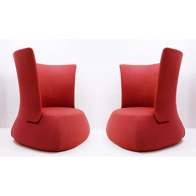 Pair of vintage armchairs "Fat Sofa" by Patricia Urquiola for B&B Italia