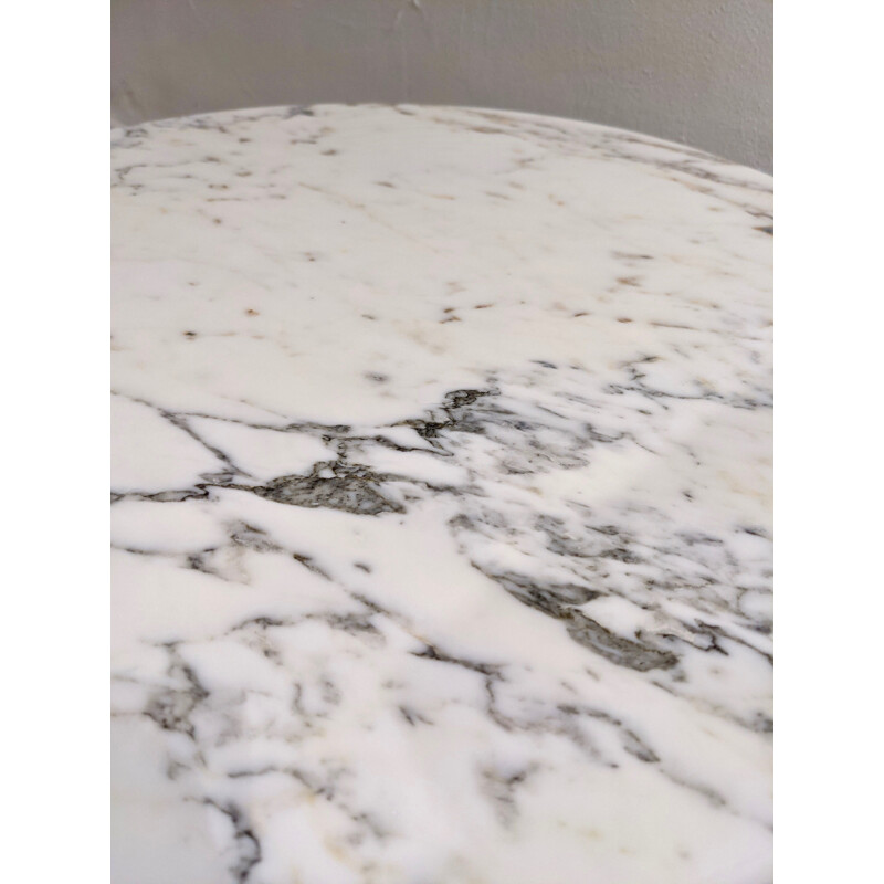 Table basse vintage en marbre par Eero Saarinen pour Knoll