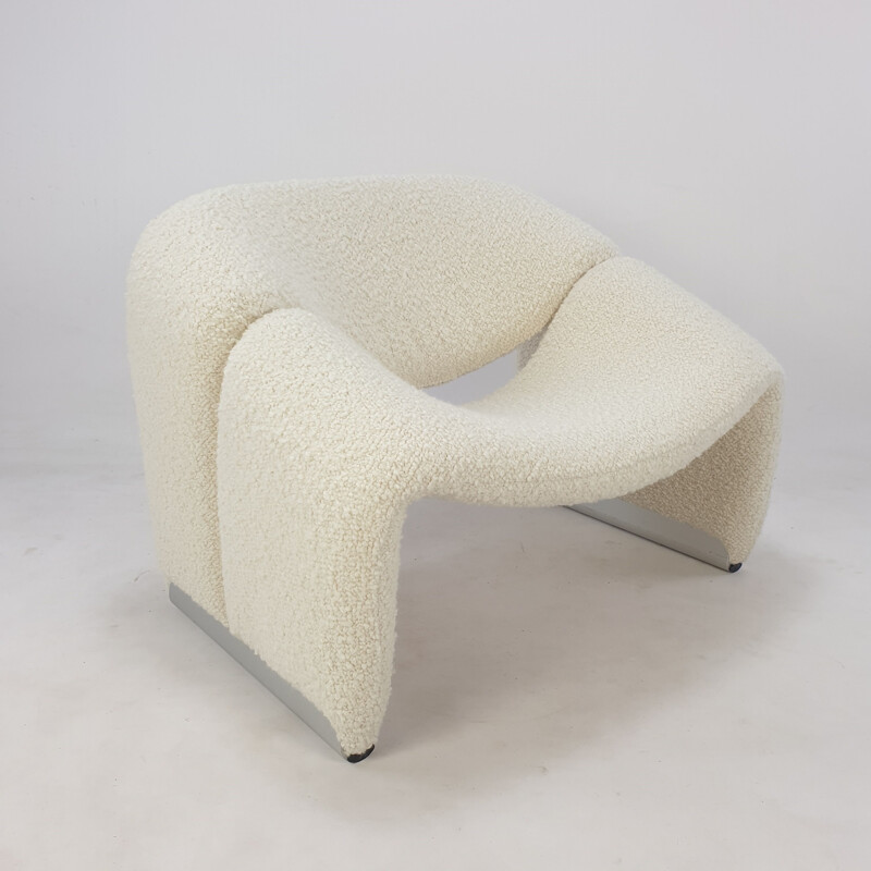 Vintage F598 Groovy armchair by Pierre Paulin for Artifort, 1980s