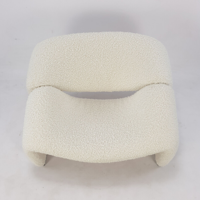 Vintage F598 Groovy armchair by Pierre Paulin for Artifort, 1980s