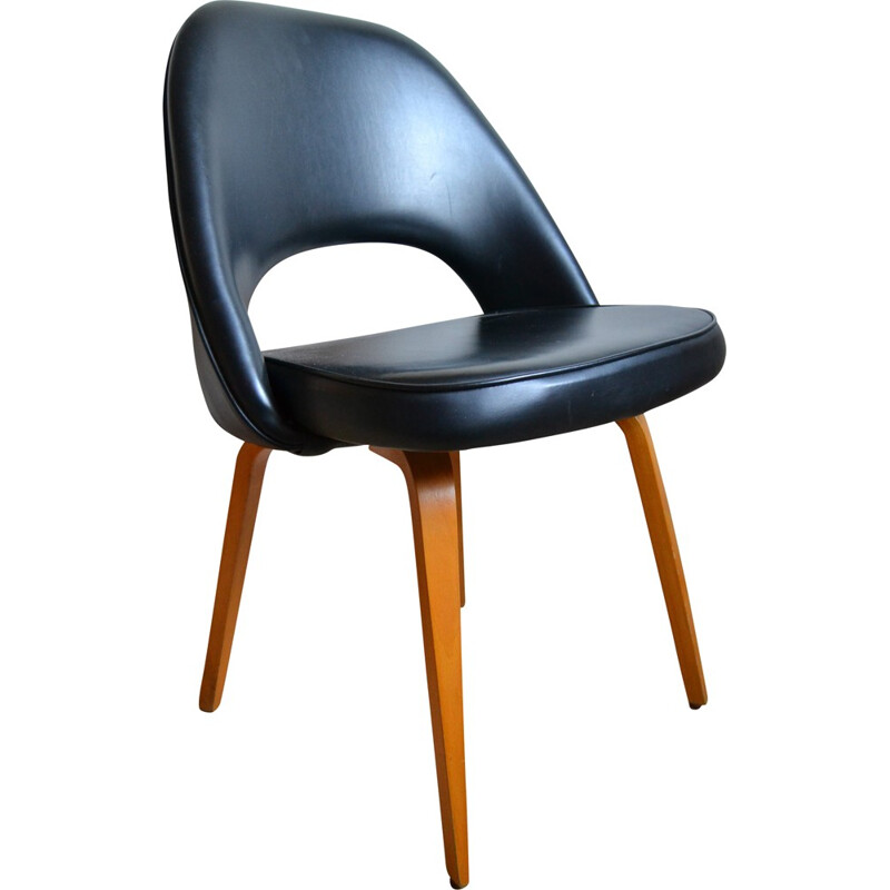 Knoll "Executive"chair in leatherette, Eero SAARINEN - 1957