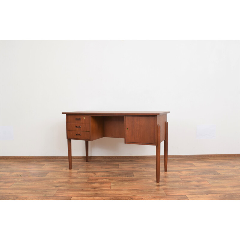 Mid-century Danish teak desk, 1960s