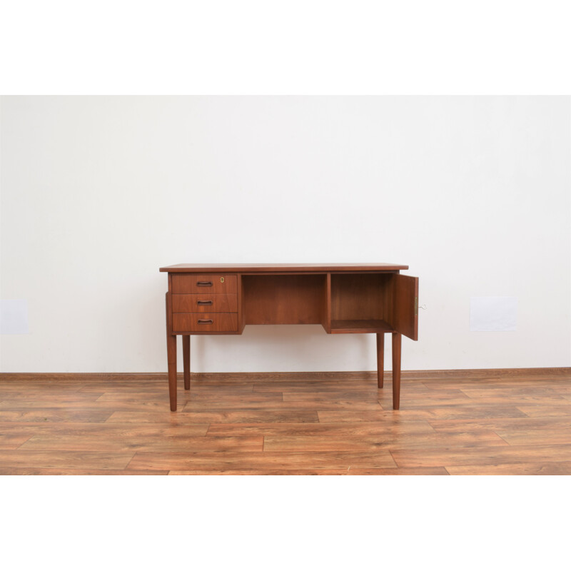 Mid-century Danish teak desk, 1960s