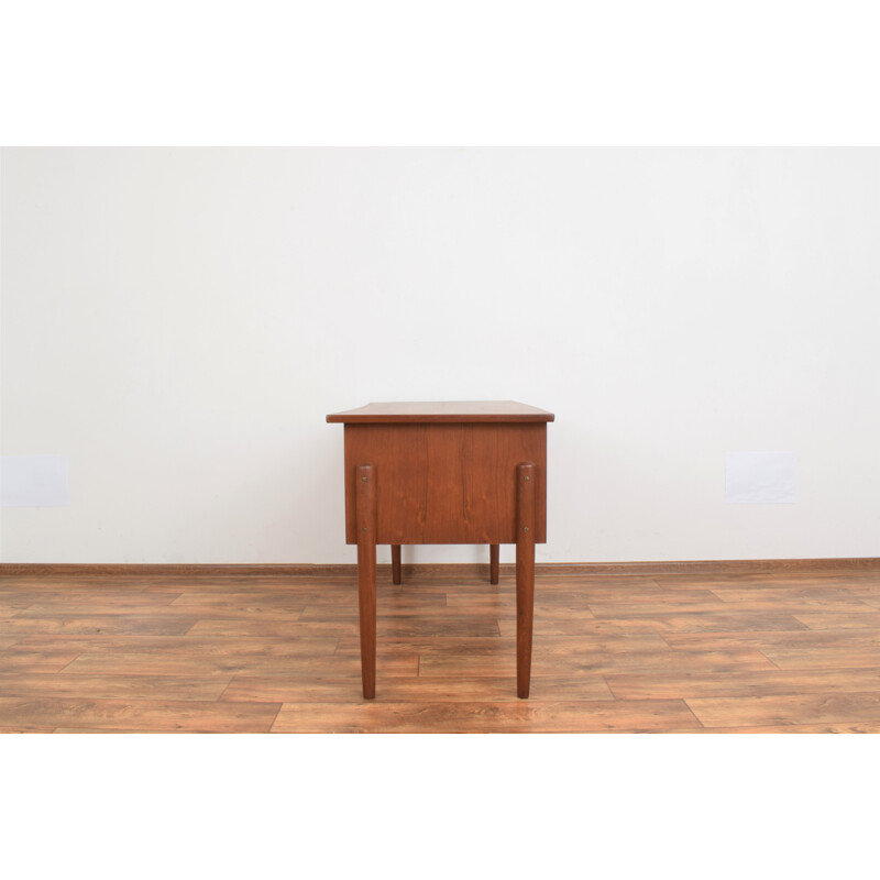 Mid-century Danish teak desk, 1960s