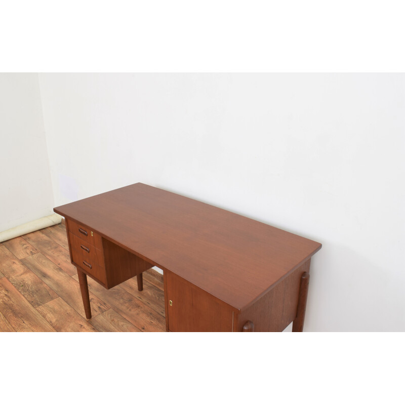 Mid-century Danish teak desk, 1960s