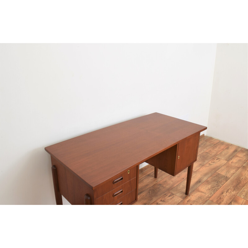 Mid-century Danish teak desk, 1960s