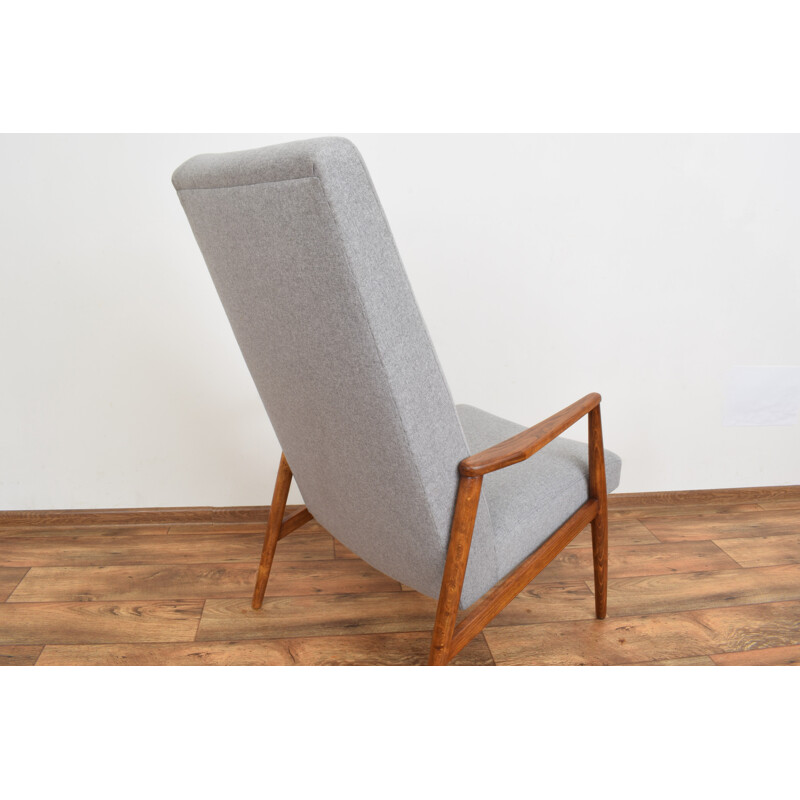 Mid-century German armchair by Hartmunt Lohmeyer, 1960s