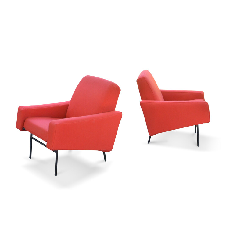 Pair of vintage armchairs "G10" by Pierre Guariche for Airborne Kvadrat