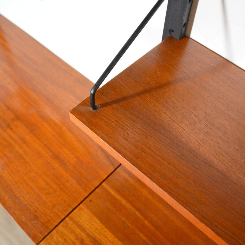 Vintage teak bookcase by Poul Cadovius, Denmark 1960