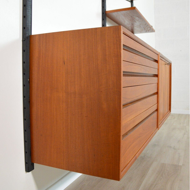 Vintage teak bookcase by Poul Cadovius, Denmark 1960