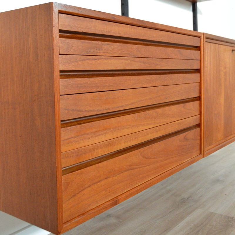 Vintage teak bookcase by Poul Cadovius, Denmark 1960