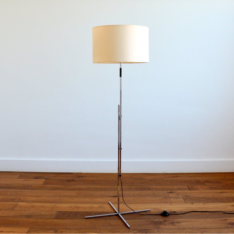 Adjustable vintage modernist floor lamp, 1960