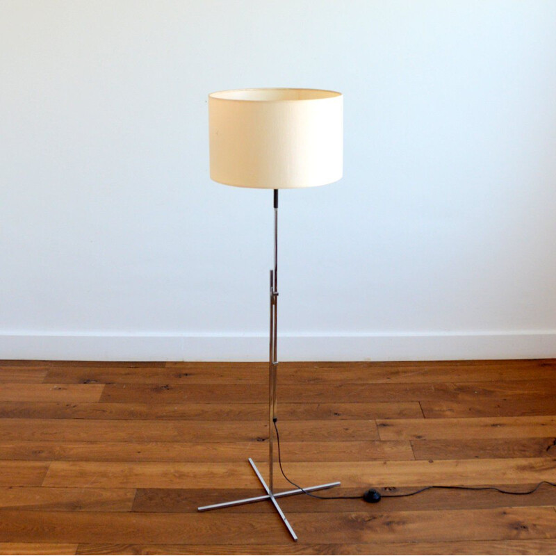 Adjustable vintage modernist floor lamp, 1960