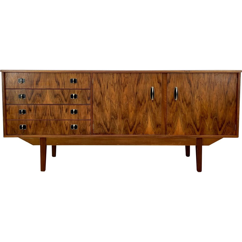 Walnut mid century sideboard by Homeworthy, 1960s