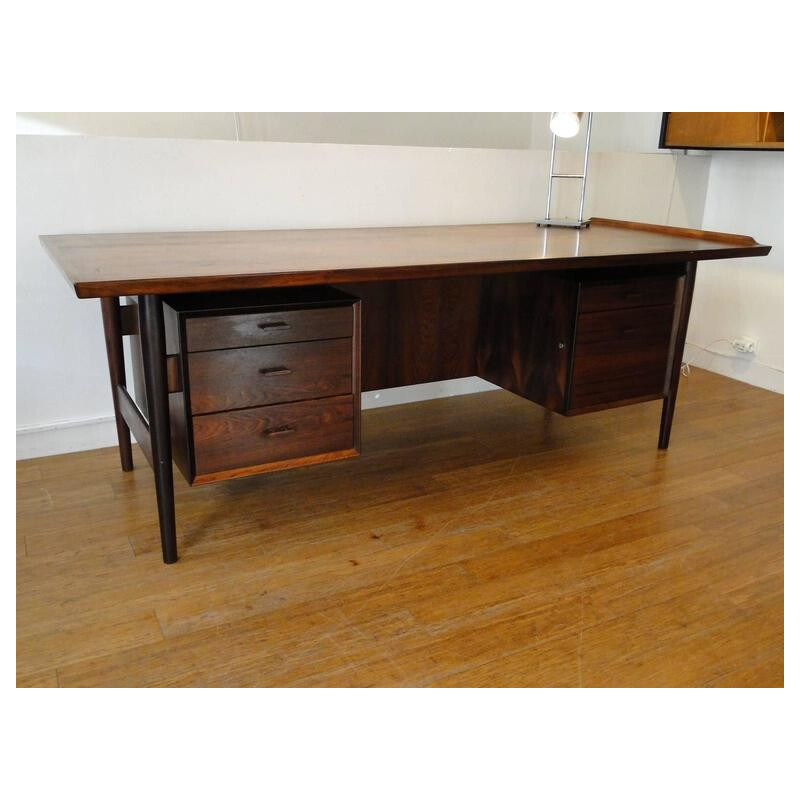 Rosewood desk, Arne VODDER - 1960s