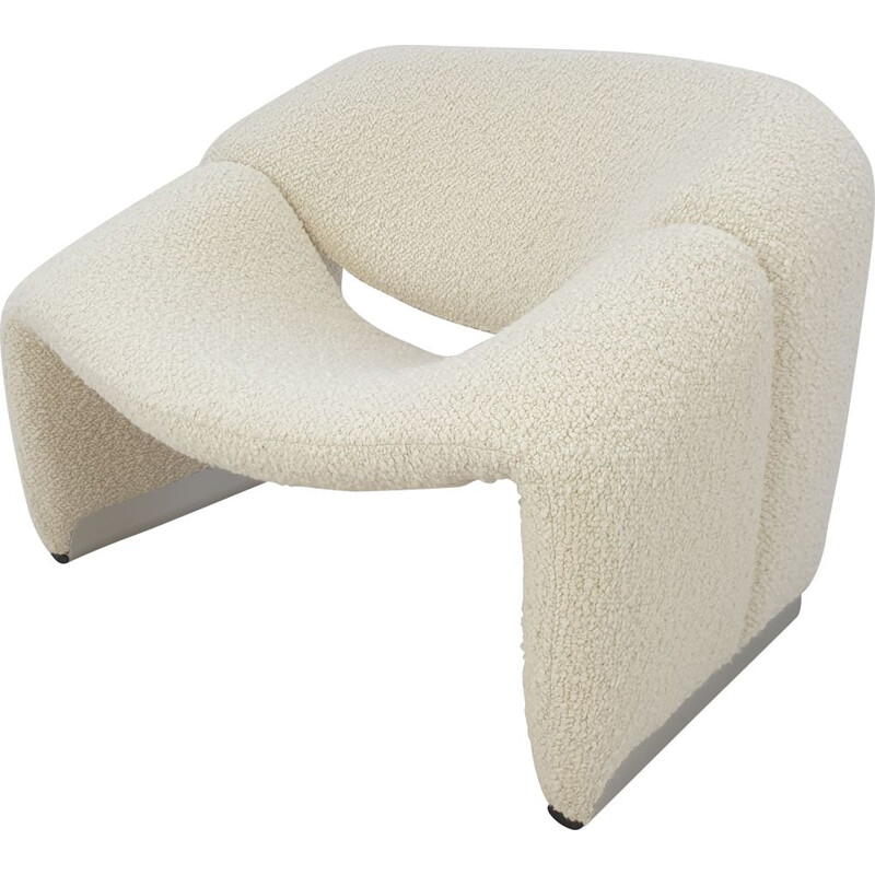 Vintage F598 Groovy armchair by Pierre Paulin for Artifort, 1980s