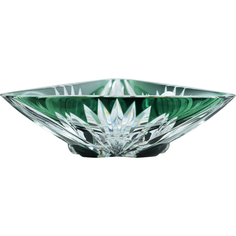 Vintage Val St. Lambert cristal fruit bowl