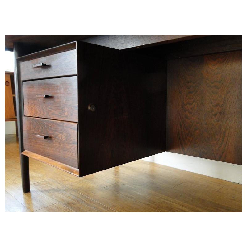 Rosewood desk, Arne VODDER - 1960s