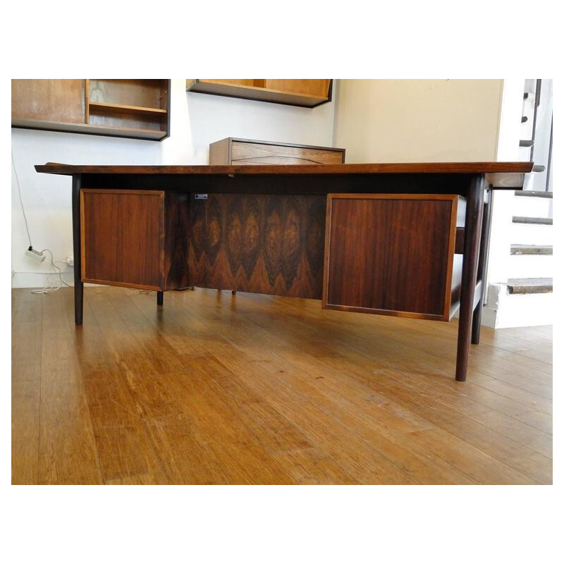 Rosewood desk, Arne VODDER - 1960s