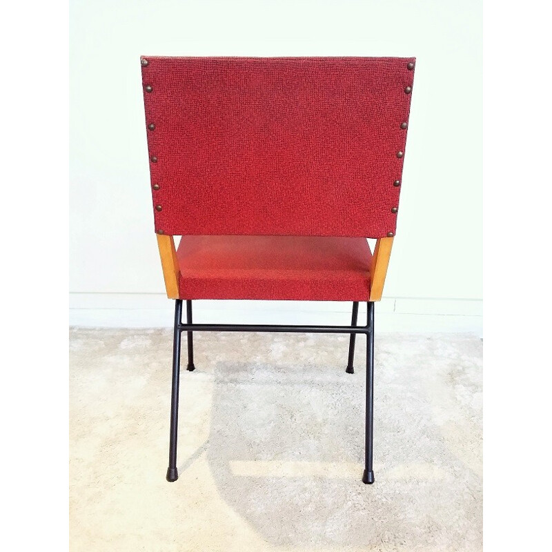 Set of 6 mid century dining chairs - 1950s