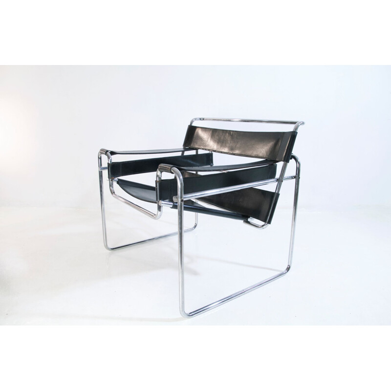 Paar Vintage Bauhaus Wassily Sessel von Marcel Breuer für Knoll International, 1960