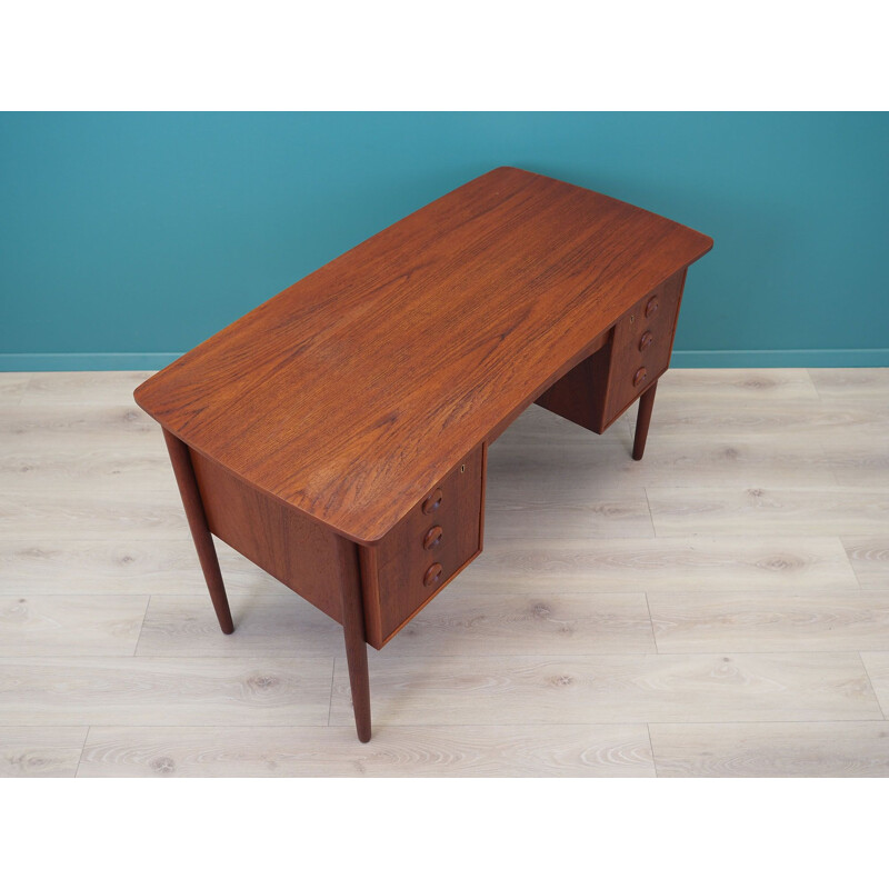 Vintage teak desk, Denmark 1960s