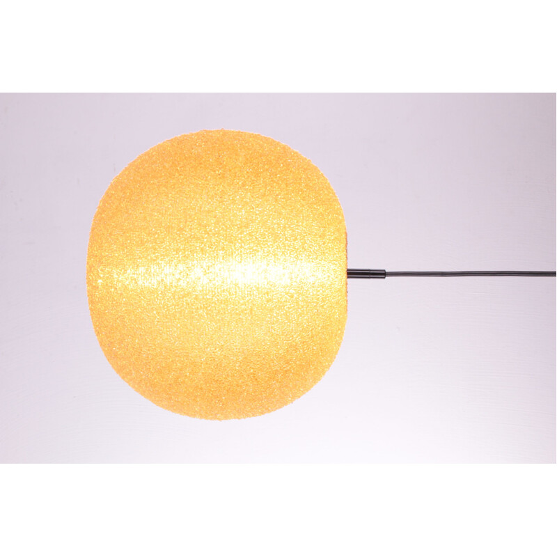 Vintage sugar ball pendant lamp, 1960