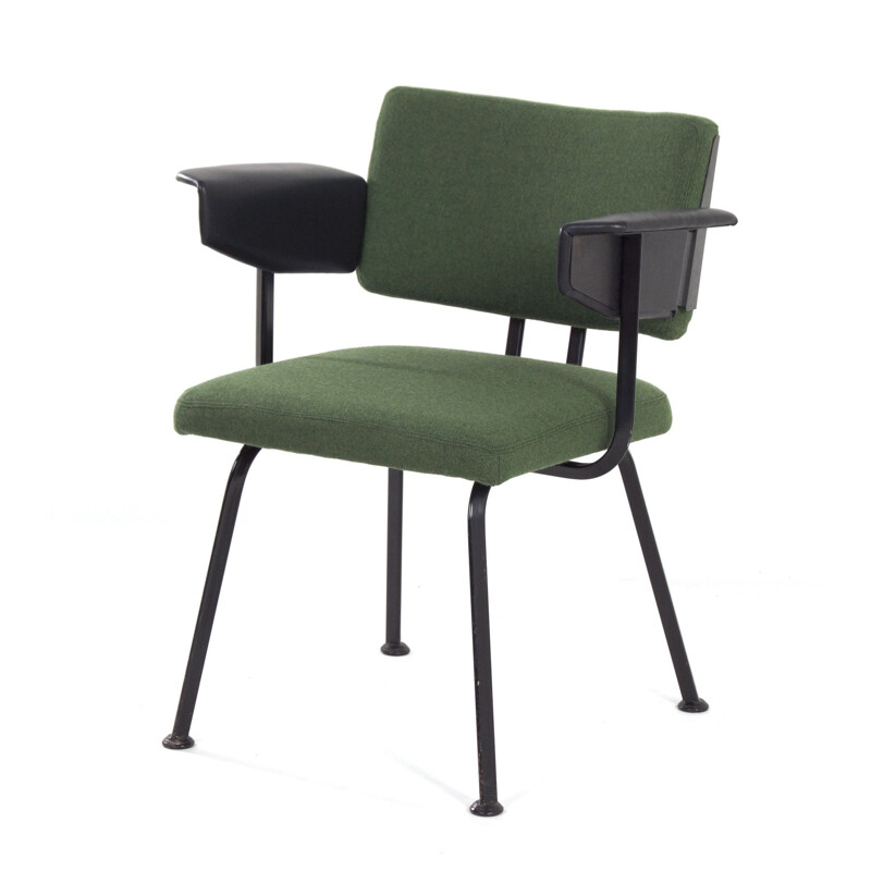 Fauteuil industriel vintage de Friso Kramer pour Ahrend de Cirkel, 1960