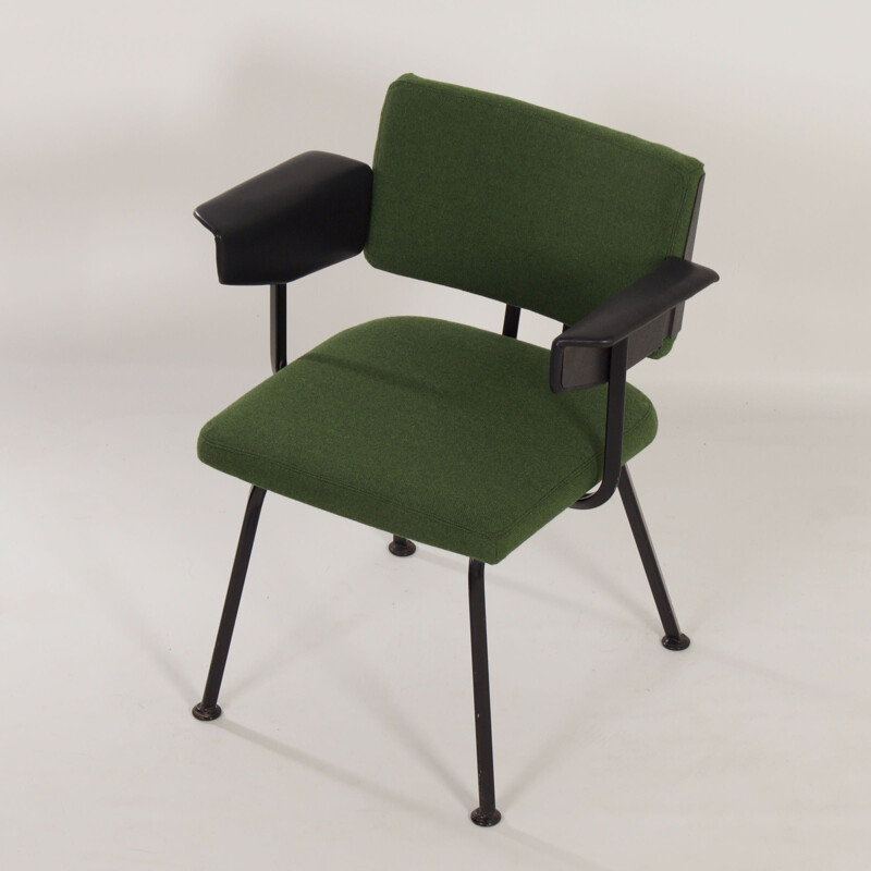 Vintage industrial armchair by Friso Kramer for  Ahrend de Cirkel, 1960s