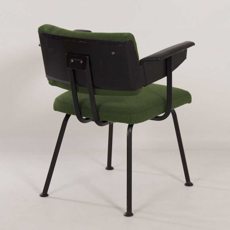 Vintage industrial armchair by Friso Kramer for  Ahrend de Cirkel, 1960s