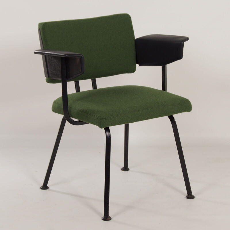 Vintage industrial armchair by Friso Kramer for  Ahrend de Cirkel, 1960s